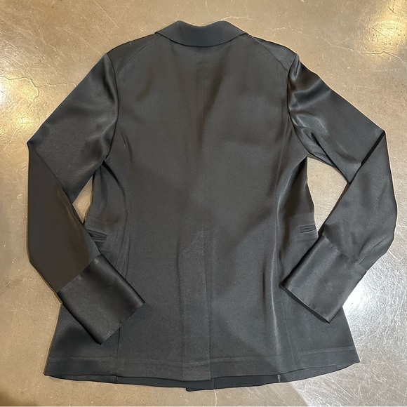 Rag & Bone - Women's Suit Tuxedo Blazer Jacket - Black - Size 10 - Picture 5 of 13